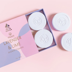 lavender & lime shower steamers